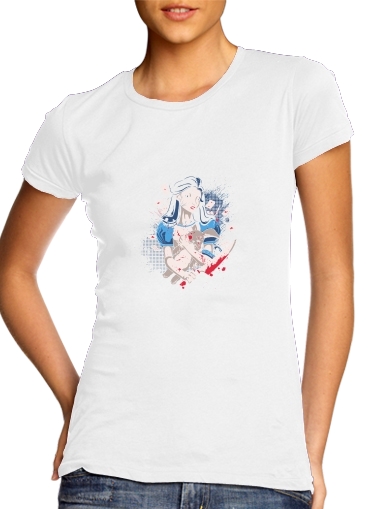 Madness in Wonderland für Damen T-Shirt