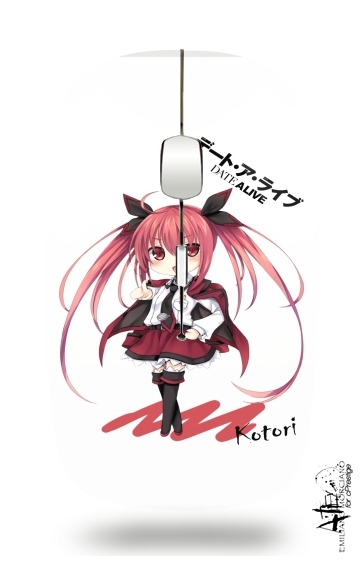 Date A Live Kotori Anime  für Kabellose optische Maus mit USB-Empfänger
