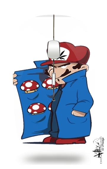 Dealer Mushroom Feat Wario für Kabellose optische Maus mit USB-Empfänger