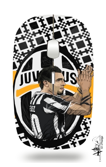Football Stars: Carlos Tevez - Juventus für Kabellose optische Maus mit USB-Empfänger
