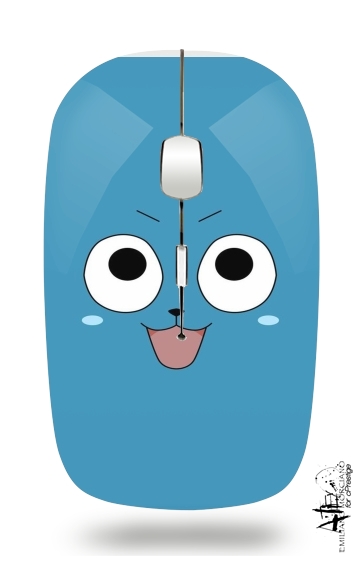 Happy Fairy Tail FaceArt für Kabellose optische Maus mit USB-Empfänger