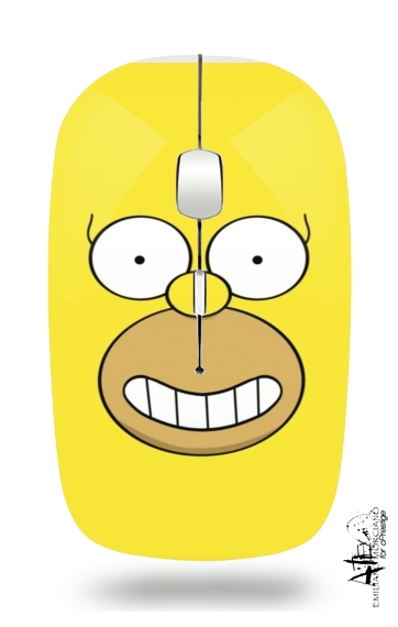 Homer Face für Kabellose optische Maus mit USB-Empfänger