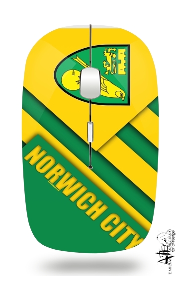 Norwich City für Kabellose optische Maus mit USB-Empfänger