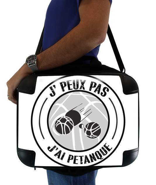 Ich kann kein Petanque haben für Computertasche / Notebook / Tablet