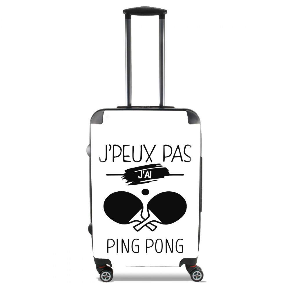 Je peux pas jai ping pong für Kabinengröße Koffer